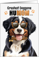 Mother’s Day Entlebucher Mountain Dog Greatest HuMOM Ever card