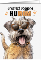 Mother’s Day Glen of Imaal Terrier Dog Greatest HuMOM Ever card