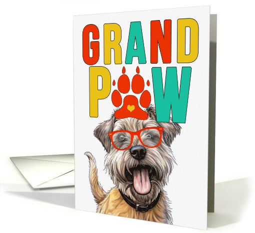 GrandPAW Glen of Imaal Dog Grandparents Day from Granddog card