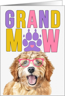 GrandMAW Goldendoodle Dog Grandparents Day from Granddog card