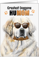 Mother’s Day Great Pyrenees Dog Greatest HuMOM Ever card