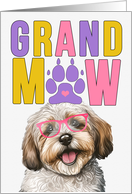 GrandMAW Havanese Dog Grandparents Day from Granddog card