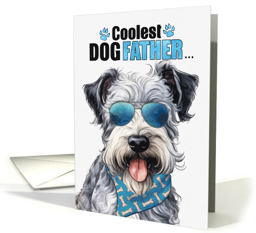 Father's Day Pumi Dog Coolest Dogfather Ever card (1809708)