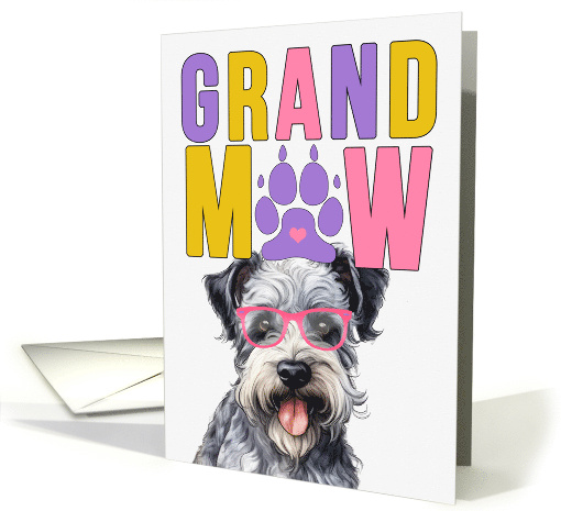 GrandMAW Pumi Dog Grandparents Day from Granddog card (1809718)