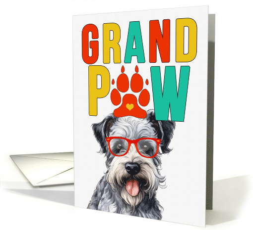 GrandPAW Pumi Dog Grandparents Day from Granddog card (1809720)