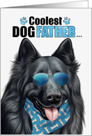 Father’s Day Belgian Sheepdog Coolest Dogfather Ever card