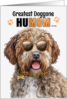 Mother’s Day Lagotto Romagnolo Dog Greatest HuMOM Ever card
