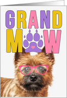 GrandMAW Norwich Terrier Dog Grandparents Day from Granddog card