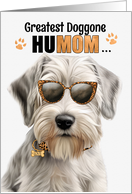 Mother’s Day Sealyham Terrier Dog Greatest HuMOM Ever card