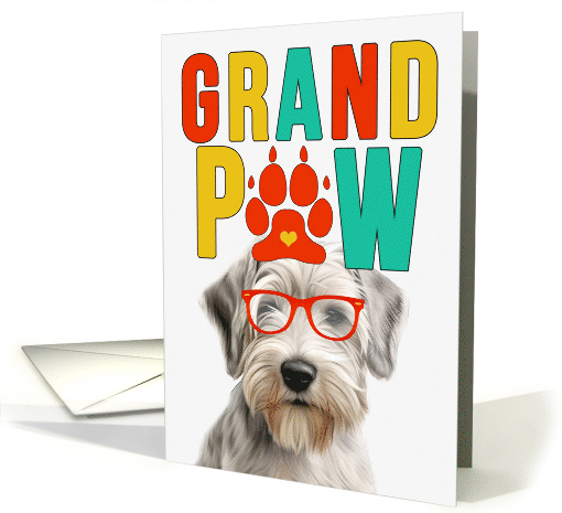 GrandPAW Sealyham Terrier Dog Grandparents Day from Granddog card