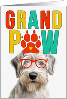GrandPAW Sealyham Terrier Dog Grandparents Day from Granddog card