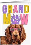 GrandMAW Sussex Spaniel Dog Grandparents Day from Granddog card
