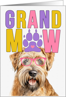GrandMAW Wheaten Terrier Dog Grandparents Day from Granddog card