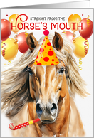 Palomino Horse Funny...