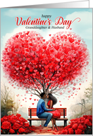 Granddaughter and her Husband Valentine African American Couple card
