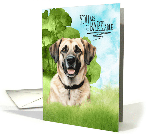 Congratulations reBARKable Anatolian Shepherd Dog in the Country card