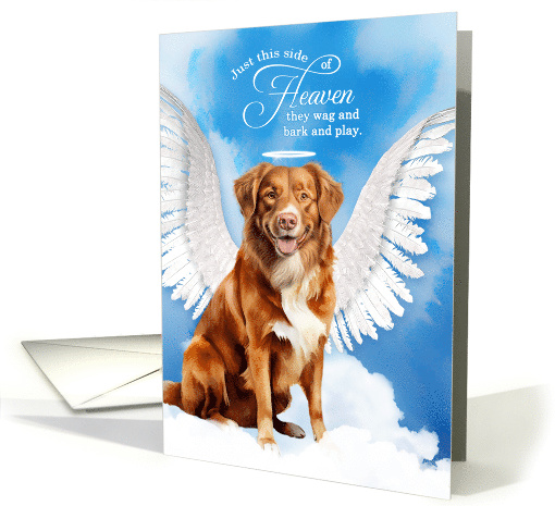 Pet Sympathy Loss of a Dog Nova Scotia Duck Tolling... (1926160)
