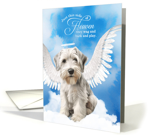 Pet Sympathy Loss of a Dog Sealyham Terrier Angel card (1927760)