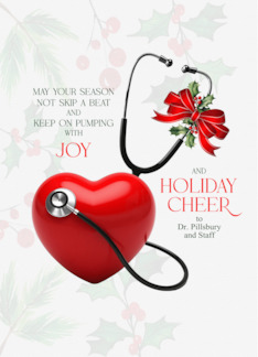 for Cardiologist Season Pumping with Joy and Holiday Cheer Custom
