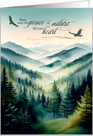Boss's Birthday Misty Mountain Pine Forest