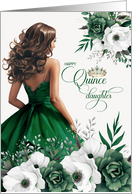 Daughter Feliz Quinceanera 15th Birthday Emerald Green