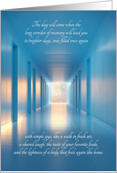 Get Well Sentimental Message Long Corridor of Recovery