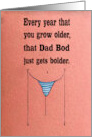 Birthday for Dad Bods with Speedo card