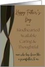 Happy Father’s Day Like a Grandfather Typography Abstract Modern card