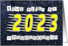 Funny New Year 2023 Starry Sky on New Year’s Eve card
