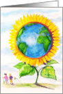 Birthday for Lovers of Earth Conservation and Gardening card