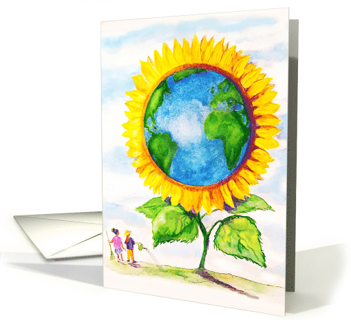 Birthday for Lovers of Earth Conservation and Gardening card (1851680)