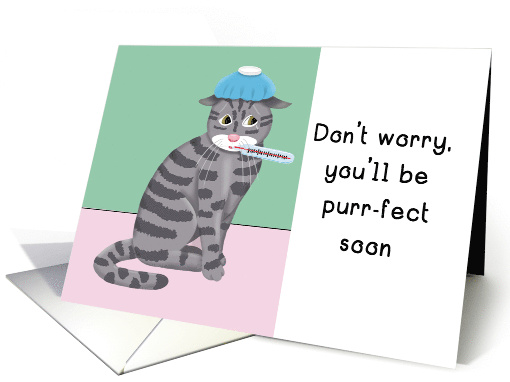 Get Well for Cat Lovers card (1764554)