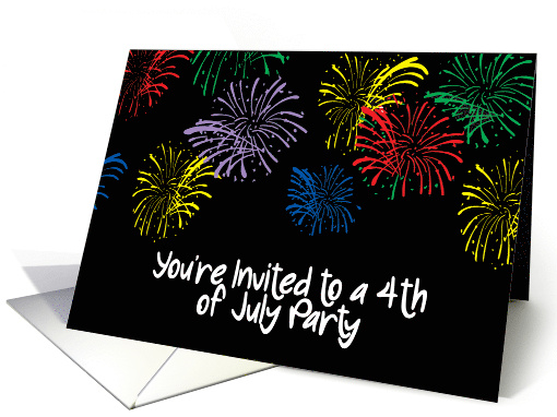 Invitation 4th of July card (1776792)
