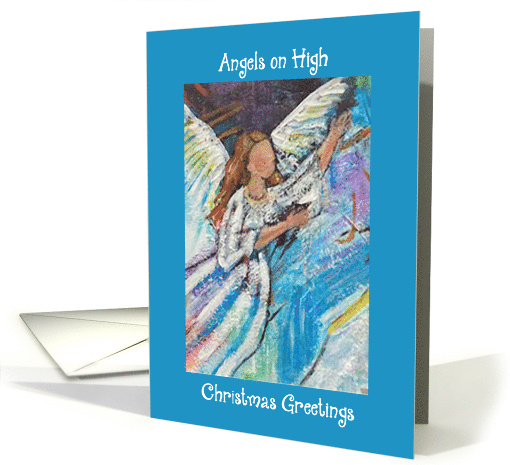 Angels On High Christmas Greetings card (1810700)