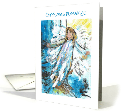 Christmas Blessings Angel card (1810702)
