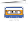 Cassette Tape Birthday Card