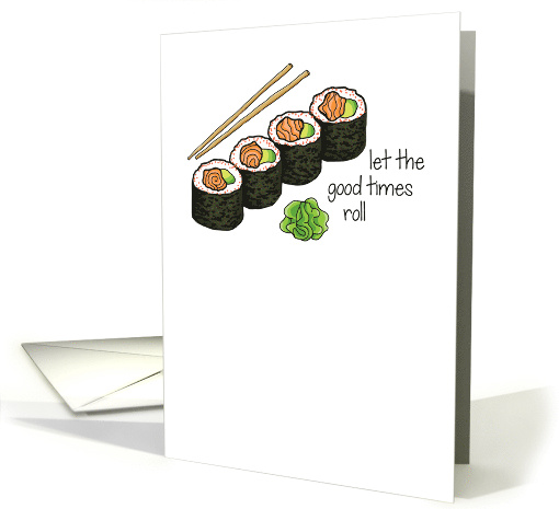 Sushi Birthday card (1761188)