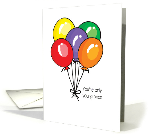 Funny Balloons Birthday card (1761216)