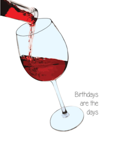 Funny Wine Birthday