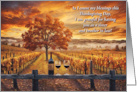 Sister and Brother in Law Husband Funny Happy Thanksgiving Wine card