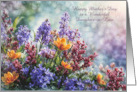 Daughter in Law Happy Mothers Day Pretty Spring Flowers Custom Cover card