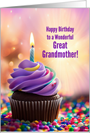 Great Grandmother Happy Birthday Wonderful Great Grandmother card