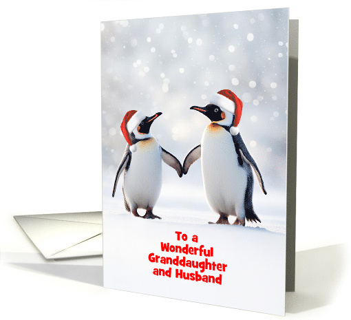 Granddaughter and Husband Cute Couple of Penguins... (1806288)