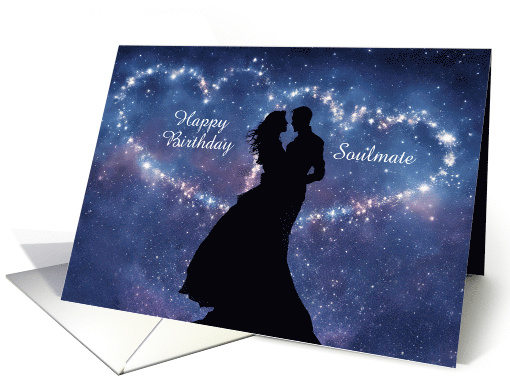 Birthday Love Romance Soulmate Hearts and Silhouette... (1812506)