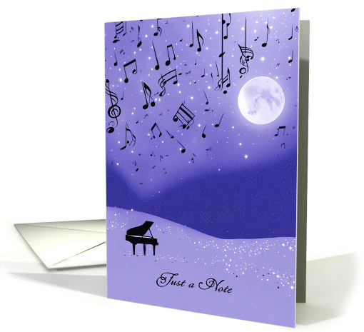 Hi Hello Just a Note to Say Hello with Musical Notes and... (1818812)