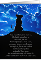 Pet Rat Sympathy with Spiritual Poem Condolences Memorial card
