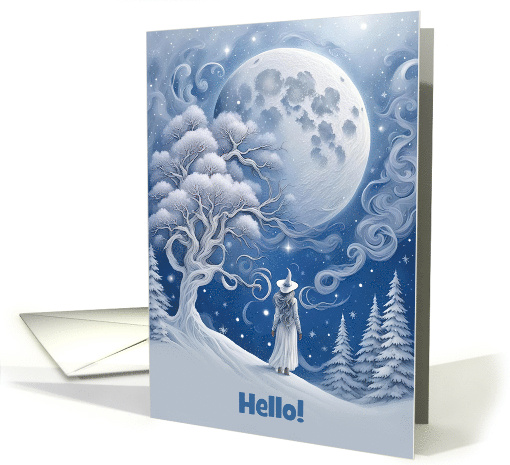 Hi Hello Seeing What is Going on in Your World Snow and... (1874958)