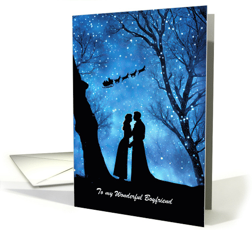 Boyfriend Happy Holidays Romance Love Christmas Couple... (1887416)