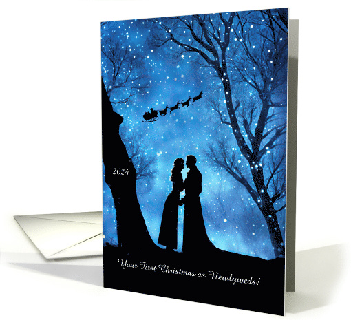1st or First Christmas Together Married Couple Newlywed... (1887462)