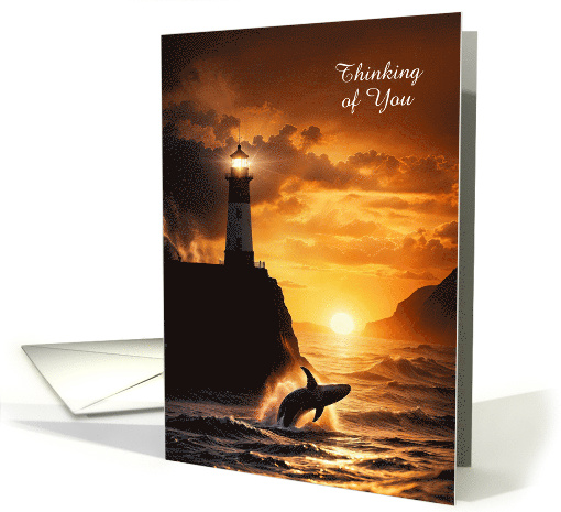 Thinking of You Beautiful Day with Whale Sea Ocean... (1889440)